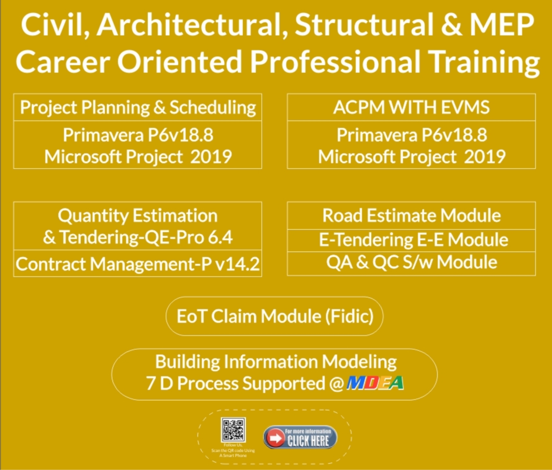 Click to Download Course Brochures